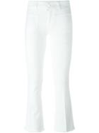 Stella Mccartney Bootcut Jeans, Women's, Size: 25, White, Cotton/spandex/elastane