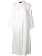 Max Mara Studio Poplin Shirt Dress - White
