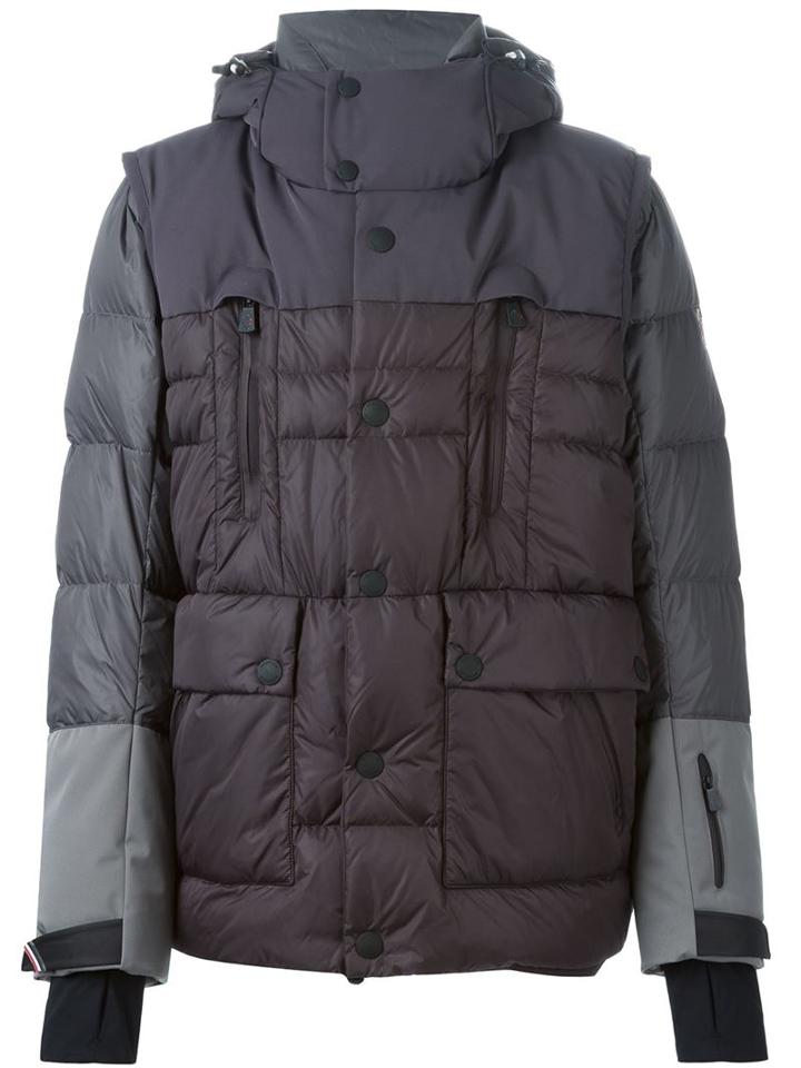 Moncler Grenoble Padded Jacket, Men's, Size: 2, Pink/purple, Polyamide/polyester/feather Down