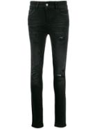 Philipp Plein Statement Slim-fit Jeans - Black