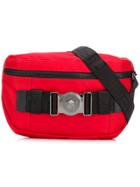 Versace Greca Ribbon Belt Bag - Red