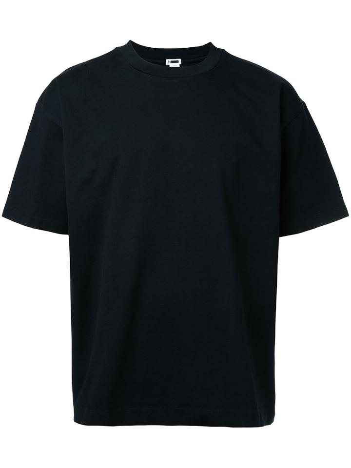 Classic Fit T-shirt - Men - Cotton - S, Black, Cotton, H Beauty & Youth