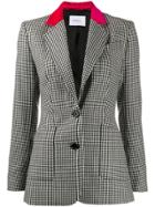 Racil John Gingham Blazer - Black