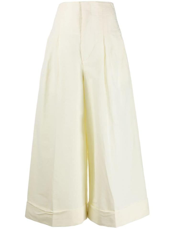 Golden Goose Cropped Trousers - White