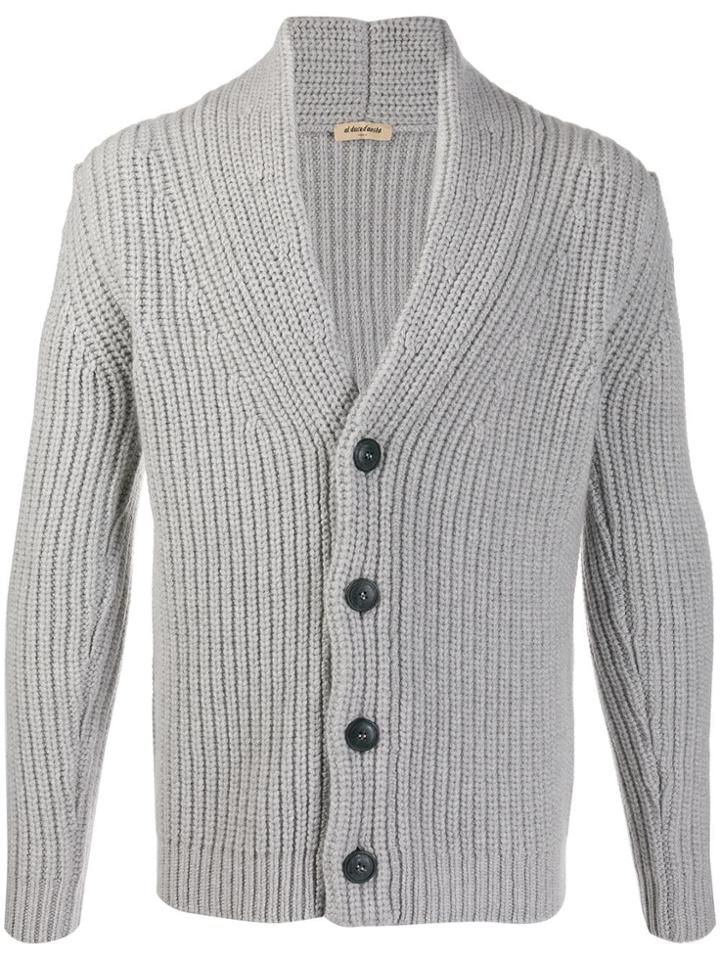 Al Duca D'aosta 1902 Knitted Cardigan - Grey