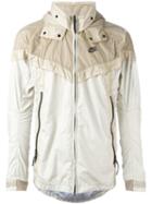 Nike Nikelab X Stone Island Pk Windrunner Jacket, Men's, Size: Medium, Nude/neutrals, Polyamide/polyester/polyurethane Resin
