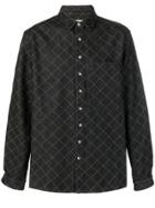 Sunnei Classic Quilted-effect Shirt - Black