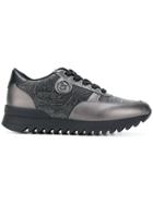 Armani Jeans Lace-up Sneakers - Black