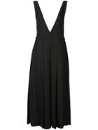 Irene Apron Dress - Black
