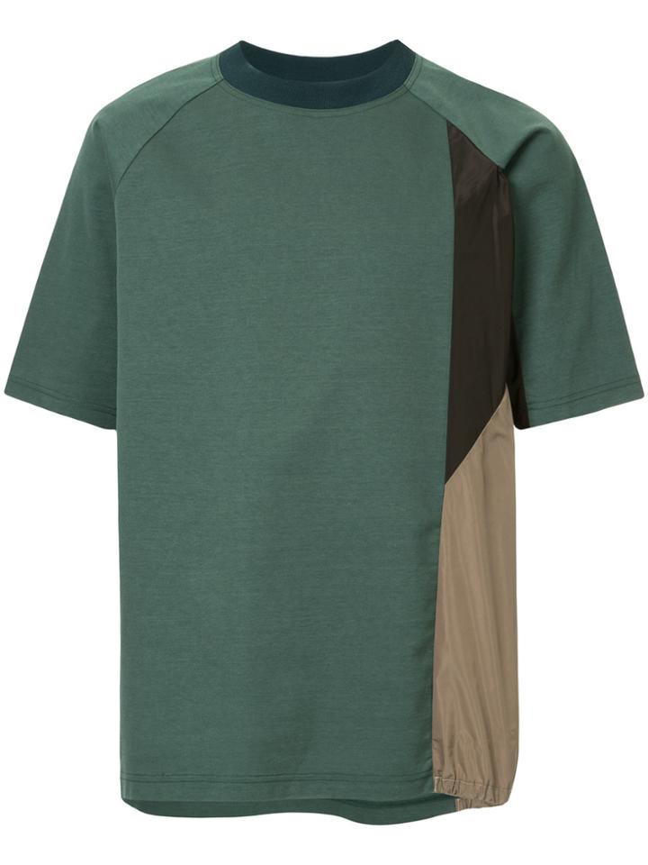Kolor Colour Block T-shirt - Green