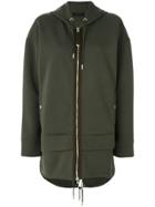 Diesel Black Gold Panelled Hoody - Green