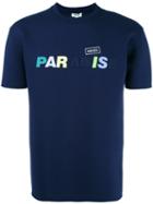 Kenzo Paradise Slogan T-shirt, Men's, Size: Medium, Blue, Spandex/elastane/viscose/lyocell/cotton