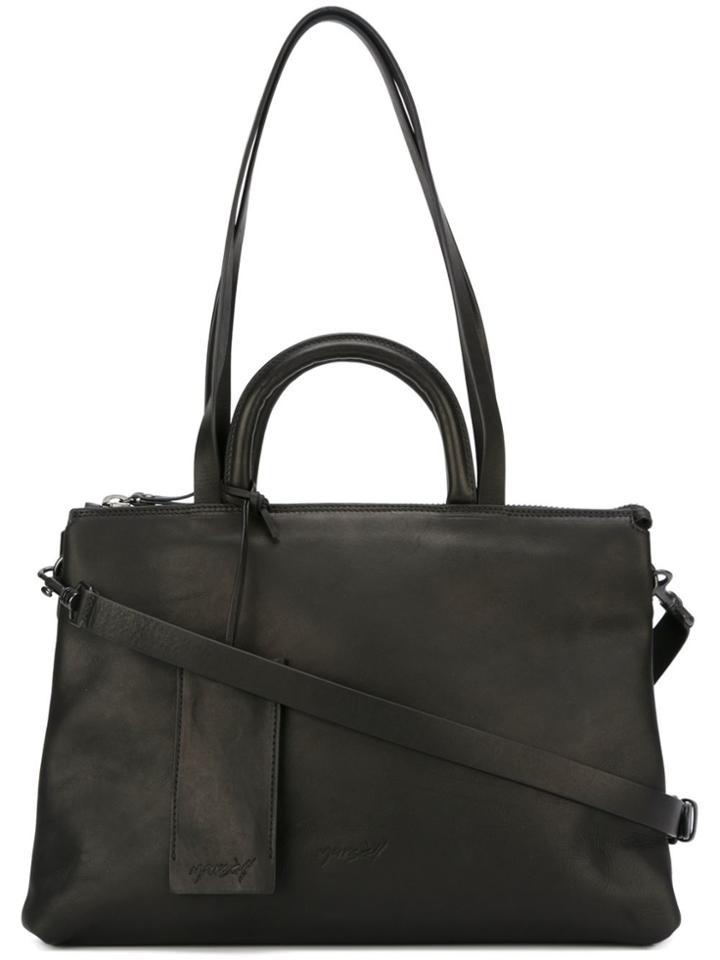 Marsèll Hanging Tag Shoulder Bag - Black