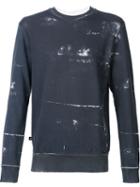 Vivienne Westwood Anglomania Smudge Print Sweatshirt