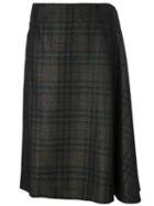 Maison Margiela Asymmetric Tweed Skirt, Women's, Size: 40, Black, Polyamide/acetate/viscose/wool