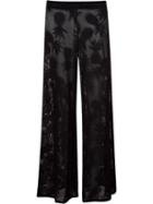 Lygia & Nanny Palazzo Pants, Women's, Size: 44, Black, Polyamide
