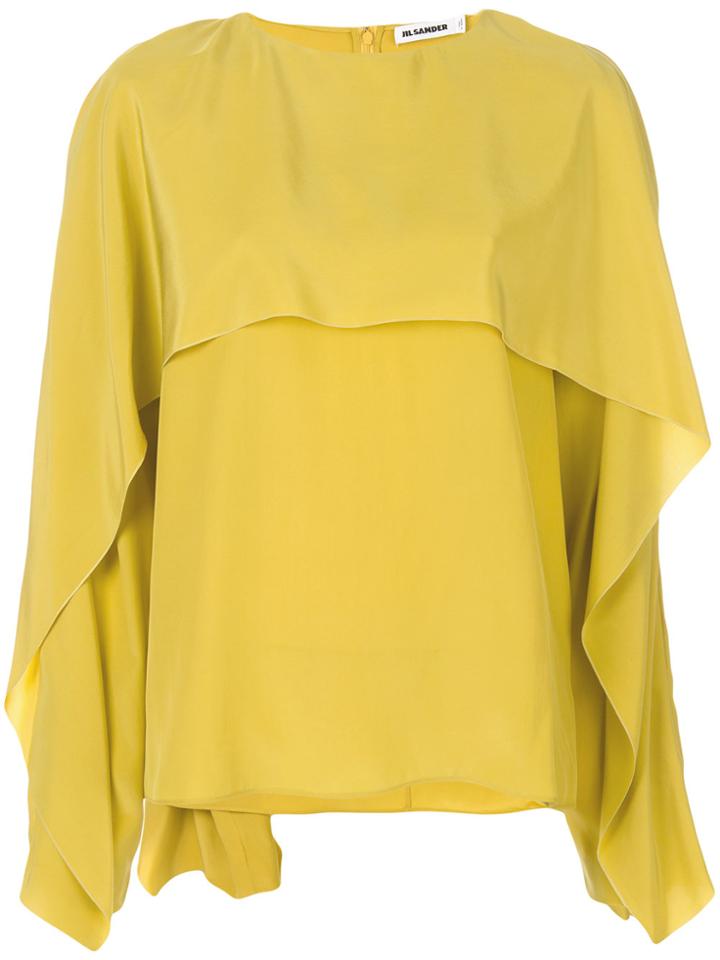 Jil Sander Layered Blouse - Yellow & Orange