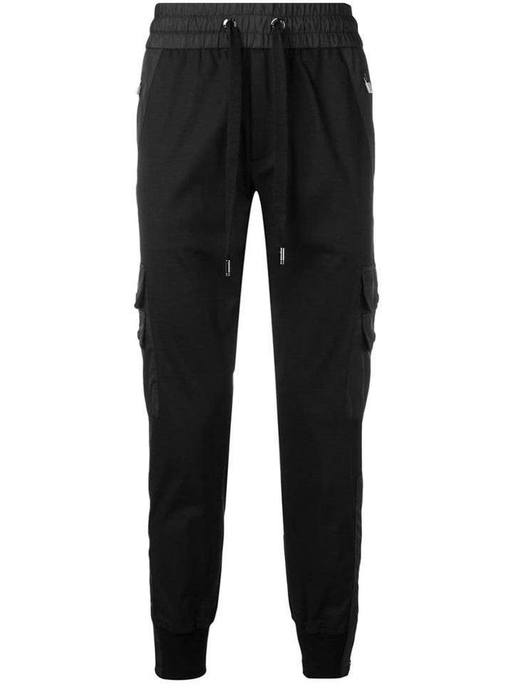 Dolce & Gabbana Cargo Track Pants - Black