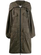 Moncler Oversized Parka Jacket - Green