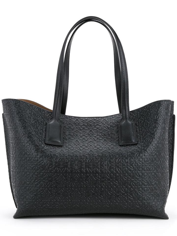 Loewe - T Shopper Tote - Women - Calf Leather - One Size, Black, Calf Leather