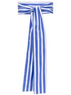 Peter Taylor Striped Scarf - Blue