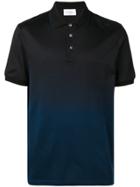 Salvatore Ferragamo Logo Short-sleeve Polo Shirt - Black