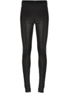 Neil Barrett Leather Leggings, Women's, Size: Medium, Black, Leather