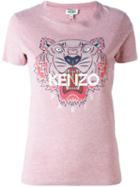 Kenzo 'tiger' T-shirt, Women's, Size: Xs, Pink/purple, Cotton