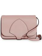 Burberry Equestrian Shield Leather Wallet - Pink & Purple