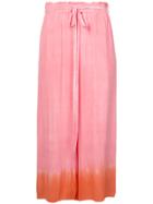 Raquel Allegra Wide Leg Culottes - Pink & Purple