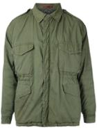 À La Garçonne - Hand-painted Parka - Unisex - Cotton/polyester - G, Green, Cotton/polyester