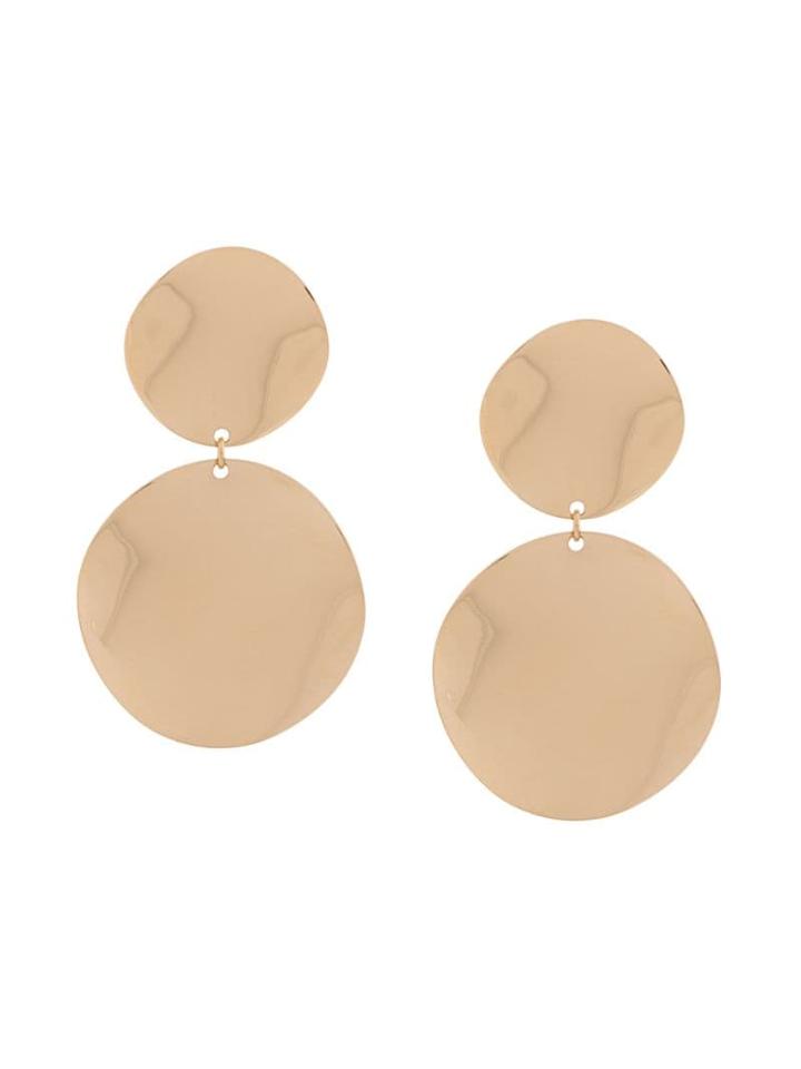 Isabel Marant Disc Pendant Earrings - Gold