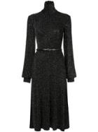 Anouki Sparkly Midi Dress - Black