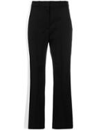 Stella Mccartney Stripe Detail Trousers - Black