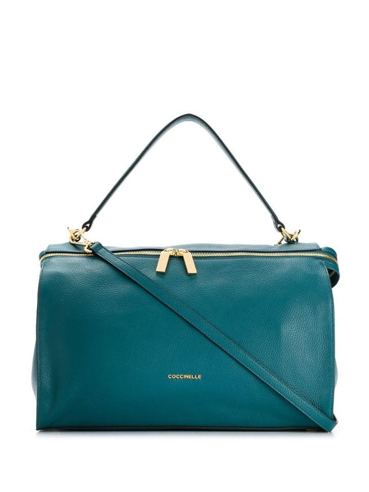 Coccinelle Atsuko Maxi Shoulder Bag - Blue