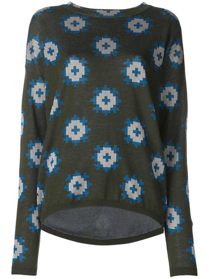 Christian Wijnants Patterned Sweater - Green