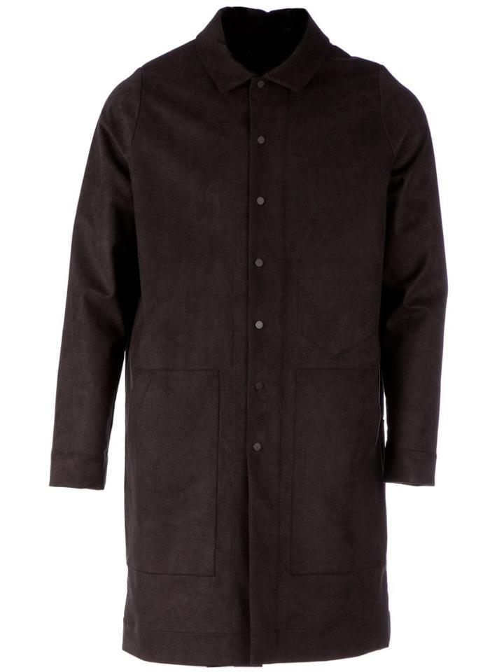 L'eclaireur Structured Overcoat - Black