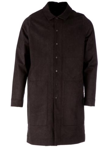 L'eclaireur Structured Overcoat - Black