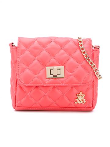 Xavem Kids - Quilted Bag - Kids - Leather - One Size, Yellow/orange