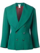 Alaïa Vintage Double Breasted Blazer, Women's, Size: 38, Green