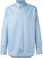 Etro Small Geometric Pattern Shirt, Men's, Size: 44, Blue, Cotton