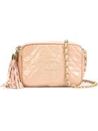 Chanel Vintage Quilted Cc Camera Bag, Women's, Pink/purple