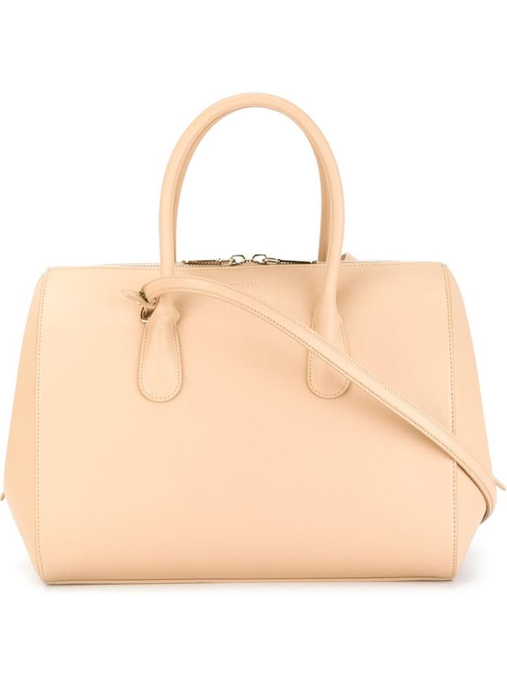 Nina Ricci Youkali Tote, Women's, Nude/neutrals, Calf Leather