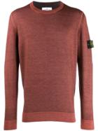 Stone Island Fine Knit Sweater - Brown