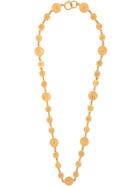 Chanel Vintage Coin Long Necklace - Metallic