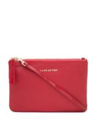 Lancaster Slim Shoulder Bag - Red