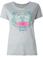 Kenzo 'tiger' T-shirt, Women's, Size: Large, Grey, Cotton/modal