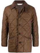 Mackintosh Waverly Brown Houndstooth Quilted Wool Jacket Gq-1001