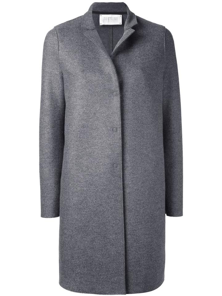 Harris Wharf London 'cocoon' Coat - Grey