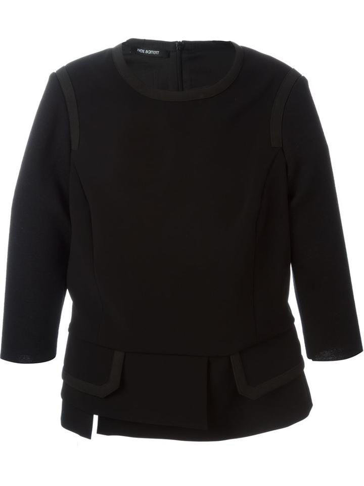 Neil Barrett Layered Hem Sweater